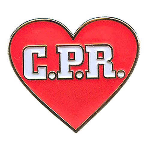 12 Pieces Fun Pin - CPR (Heart) (ADV-P-0128)