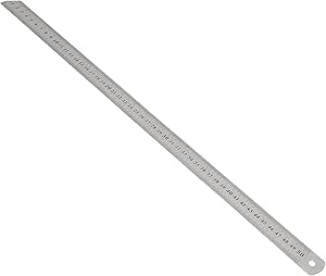 Metal ruler Woodworking tools 50Cm Stainless Steel Straight Ruler ...