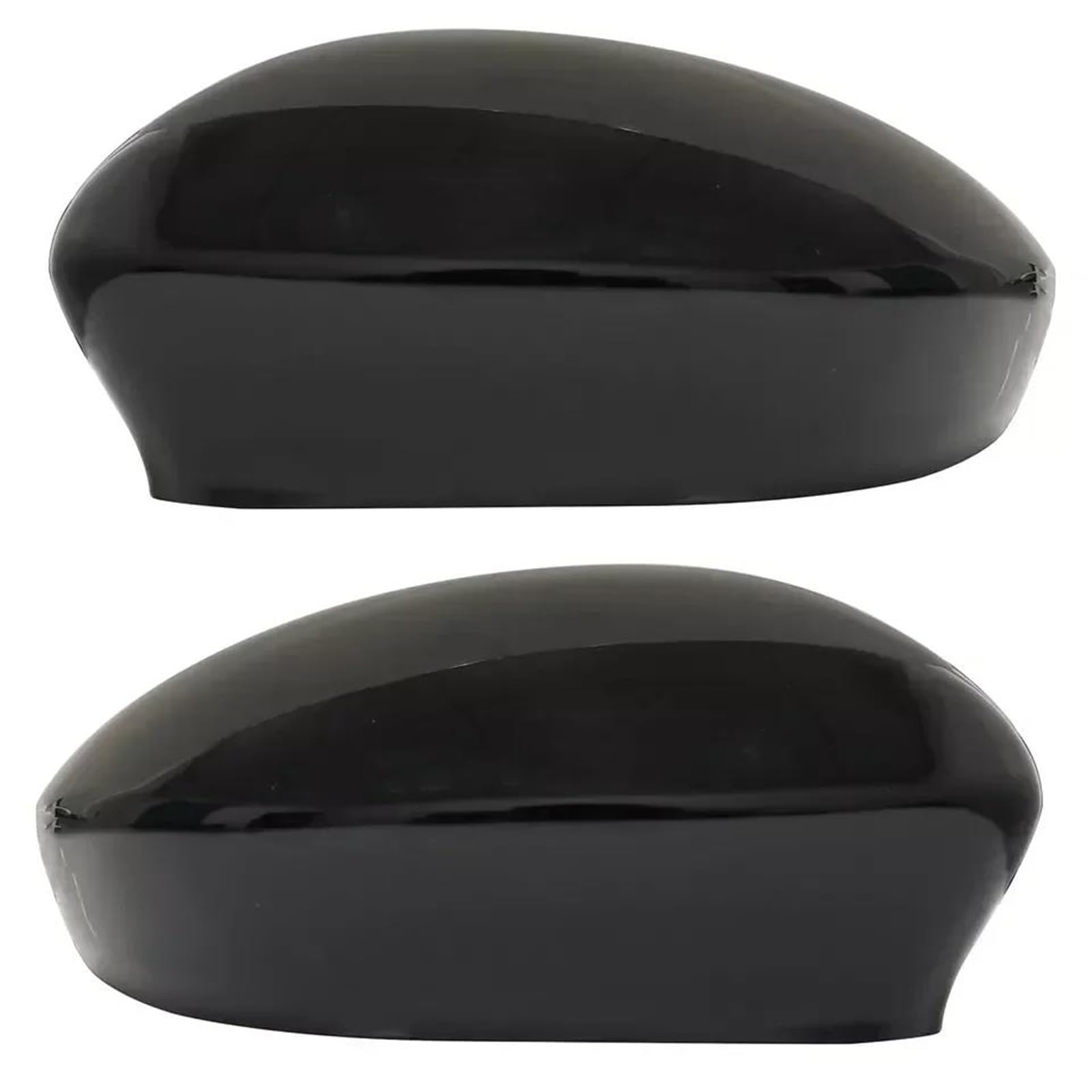2PCS Per Fiat 500 2007-2021 Retrovisore Laterale Copertura Dello Specchio Ala Cap Porta Esterna Vista Posteriore Trim Accessori Auto Copertura protettiva