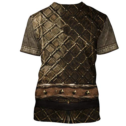 SBRTL T-Shirt Stampata in 3D Vichingo, novità