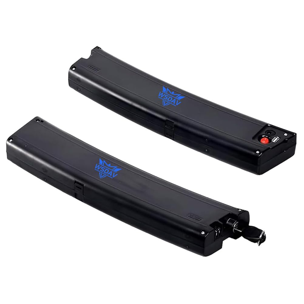 Batería de Iones de Litio de 36 V con Forma Curva, 7,8 Ah, 8,7 Ah, 9,6 Ah y 10,5 Ah. Baterías de Repuesto para Motores de 0 a 400 W con Cargador.