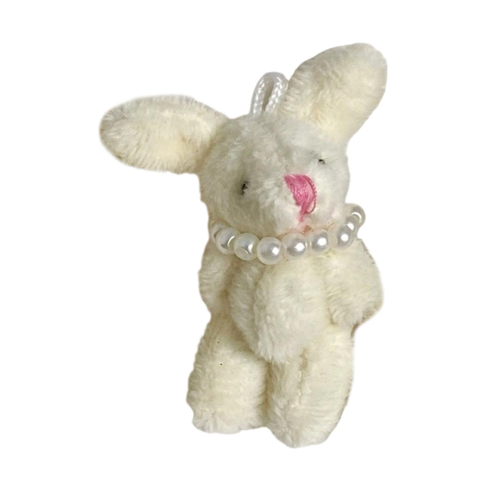 Practical Animal Toy Stuffed Plush Rabbits Bag Ornament Suitable for Valentines Christmas Tree Decoration Accessories Plush Toy Jewelry Decoration
