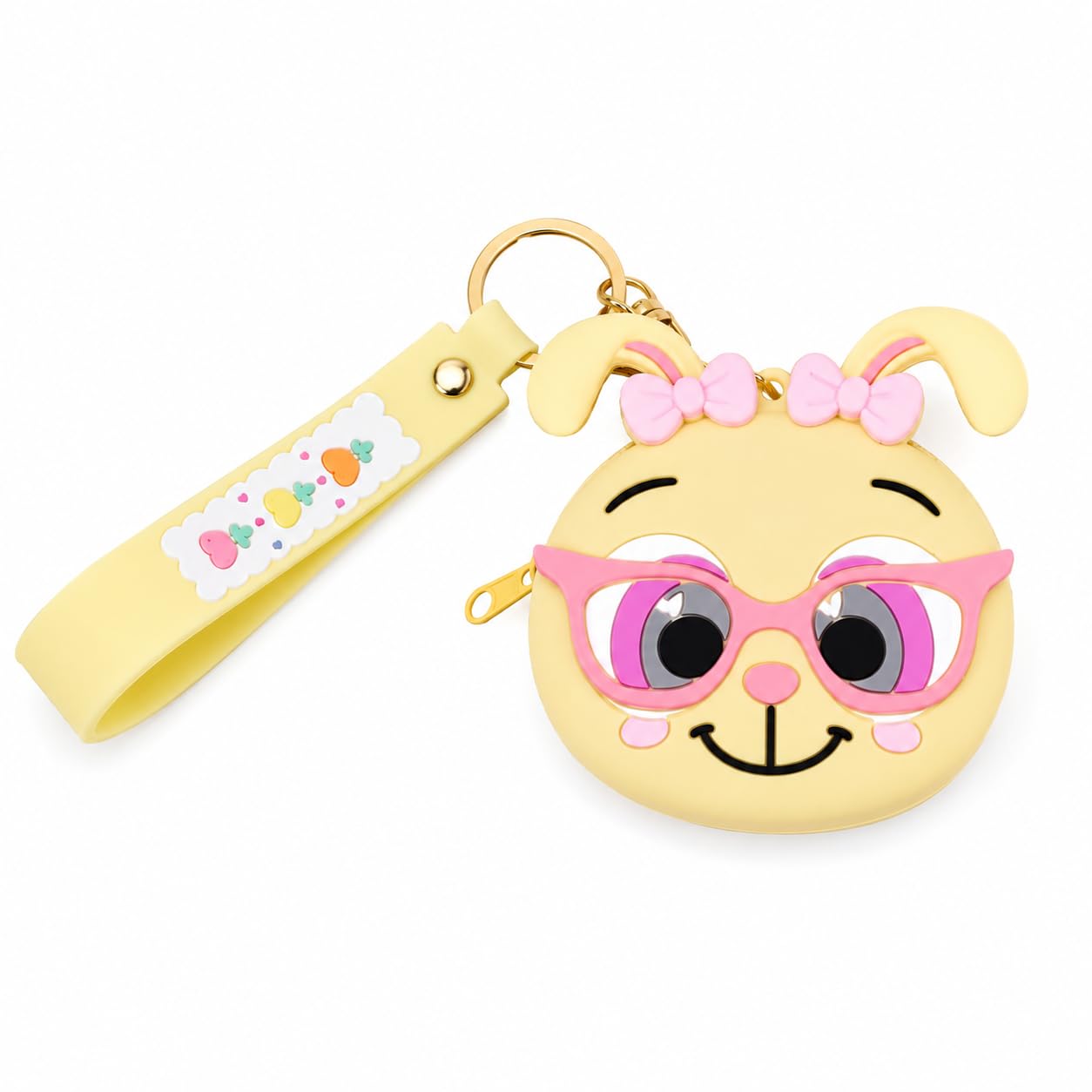 Nested Emporio Cute Cartoon Soft Silicone Coin Pouch Bag Charm for College Girls Boys | Multipurepose Small Mini Earbuds Holder, Cash Wallet, Lip Balm Case | Kawaii Bag Backpack Earphone-image-19
