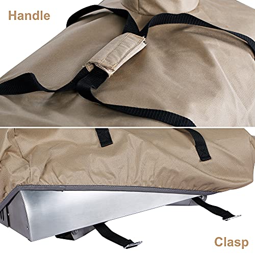 Big Horn Outdoors Rain Cover For Pizza Oven, Heavy Duty Waterproof And Weather Resistant Oxford Fabric Covers #TOP3