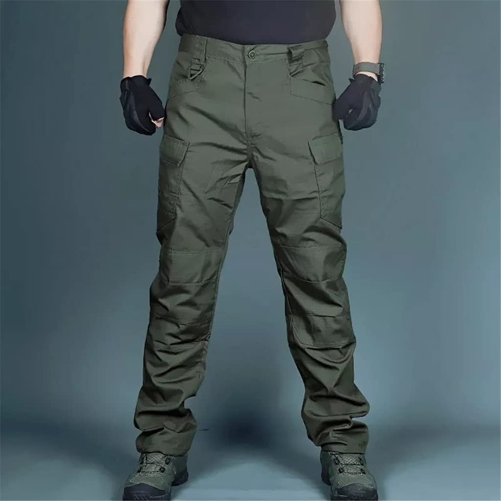 XXXDXDPXXXDXDP Men's cargo casual outdoor hiking waterproof multi-wear pants work fashion combat trousers S-5xl (Color : C, Size : M)