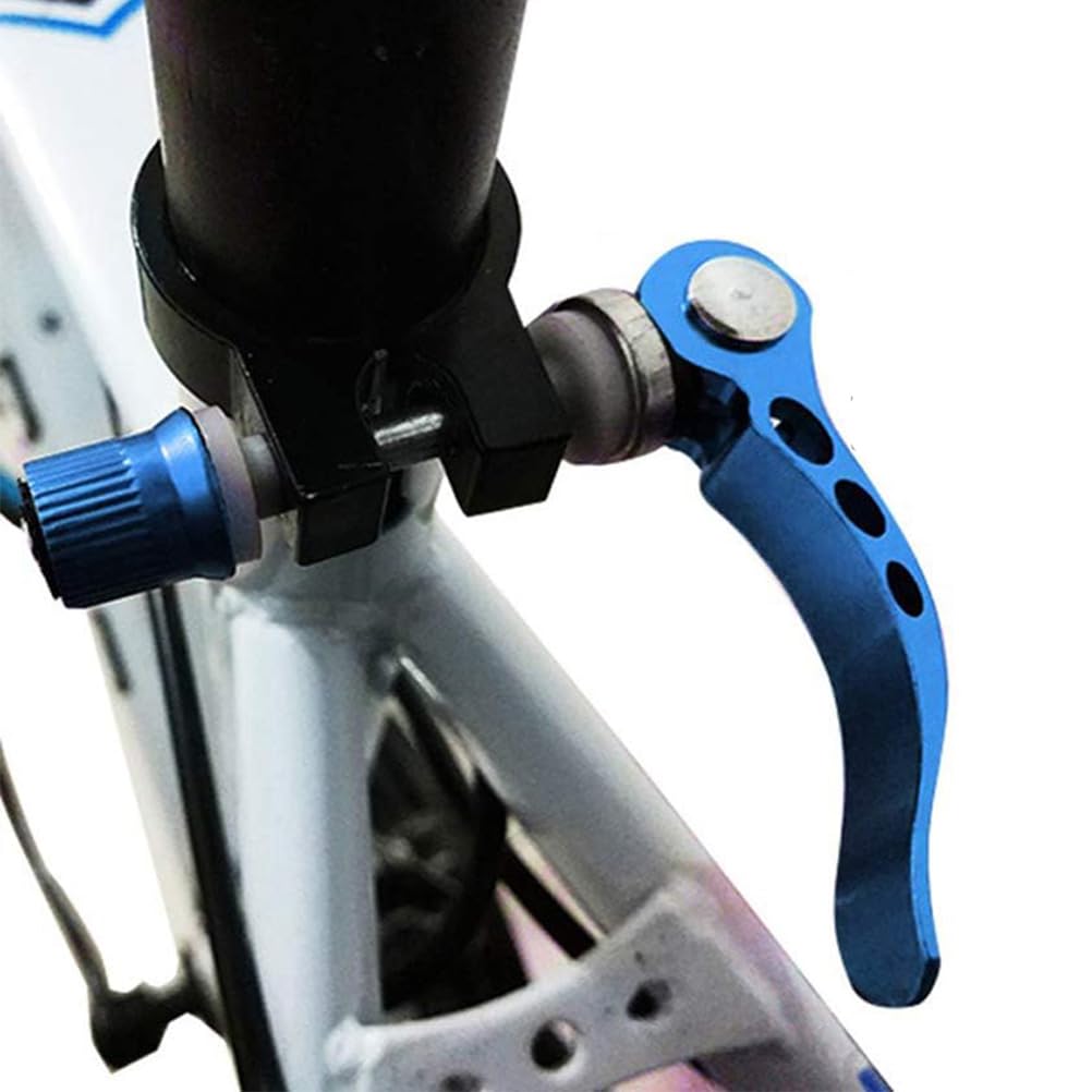 fahrradsattel höhenverstellung YOFAPA mit Rückenlehne, großer Fahrradsattel mit Rückenstütze, breiter gepolsterter PU-Sattel, universeller Sattel-Ersatz für Dreiräder, 28 Zoll Schutzblech Set ātrs bērnu velosipēds Farbe:Fluo Light Blue