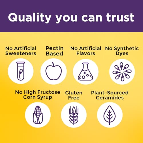 Nature Made Skin Hydration Gummies Plus Plant-Sourced Ceramides, 50 Gummies - image 6