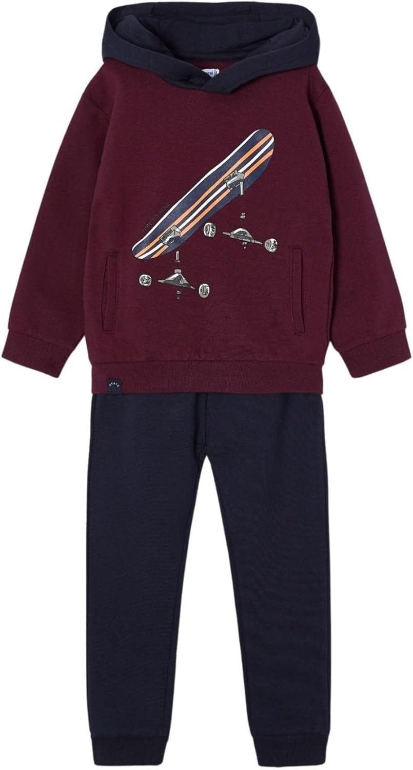 Mayoral Tracksuit for Boys Plum