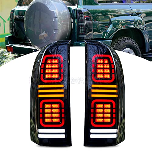 HCmotion Tail Lights For 2005-2016 Nissan Patrol 5th Gen Y61 GU With Start UP Animation & Sequential Turn Signal