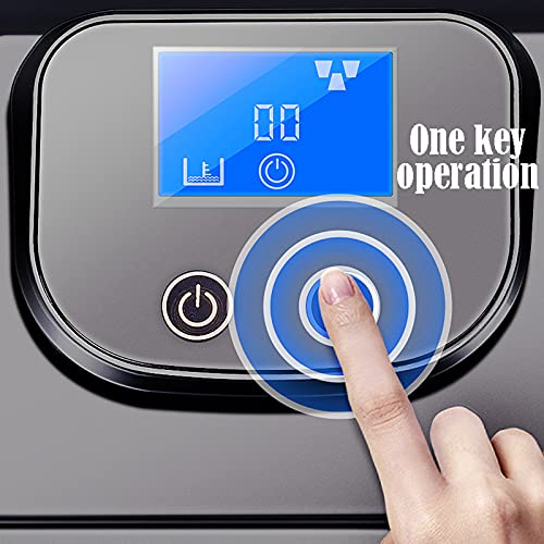 MHGD Kompakte Eismaschine, selbstreinigend, Eismaschine für die Arbeitsplatte, tragbarer Eiswürfelbereiter, einfach zu… – Bild 7