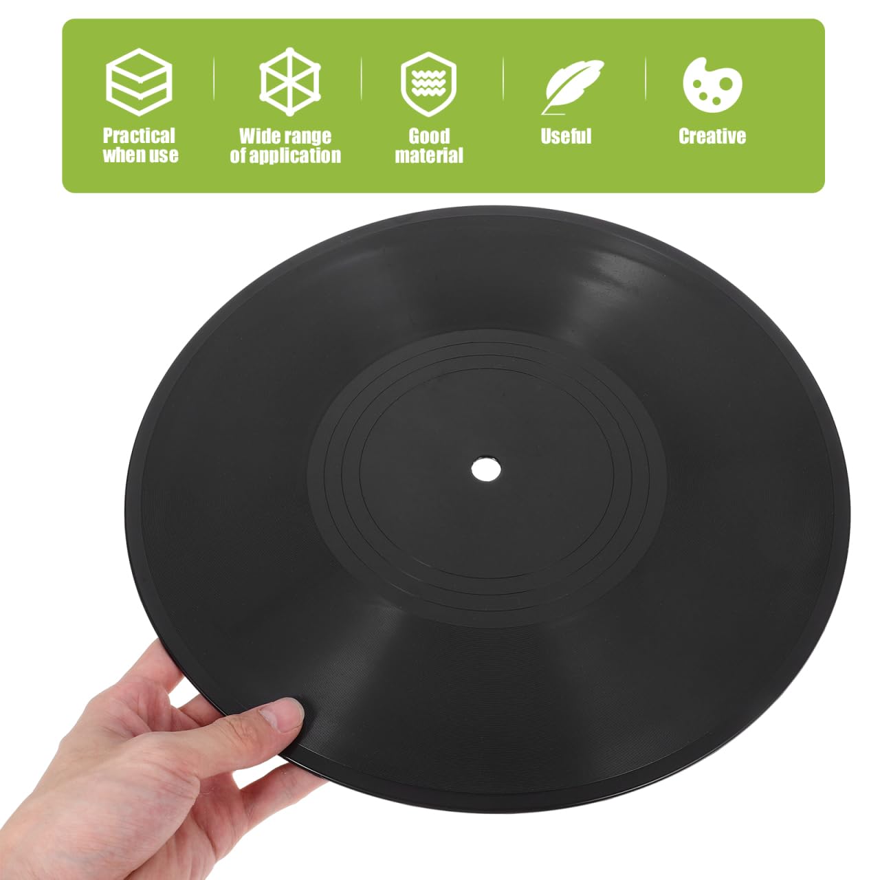 Gadpiparty 12 Pollici Disco Vinile Vergine Decorazione Della Parete Vinile Per Decorazione Estetica Della Parete Falsi Progetti Artigianali Decorazione Della Camera Estetica Casa