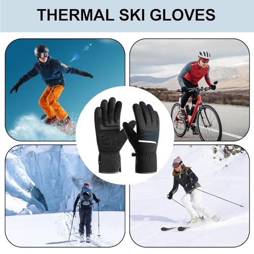 Gants de ski antidérapants pour ne plus avoir froid aux mains - 4