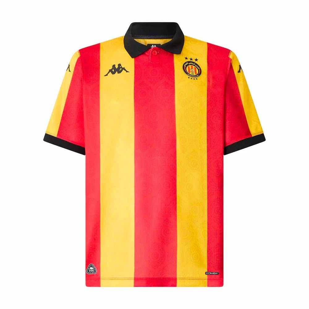 Kappa Kombat Home Esperanza Tunisia Red Men Football Official