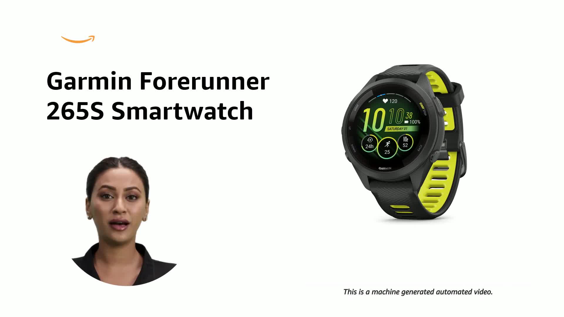 Garmin Forerunner 265S Music GPS Running Smartwatch,Amoled