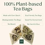 VAHDAM, Assorted Green Tea Bags Sampler (5 Flavors, 20 Ecofriendly Pyramid Tea bags) I New Year 2026 Gift Ideas for Women & Men | Himalayan Green Tea Varieties | Gluten Free & Non GMO - Image 4