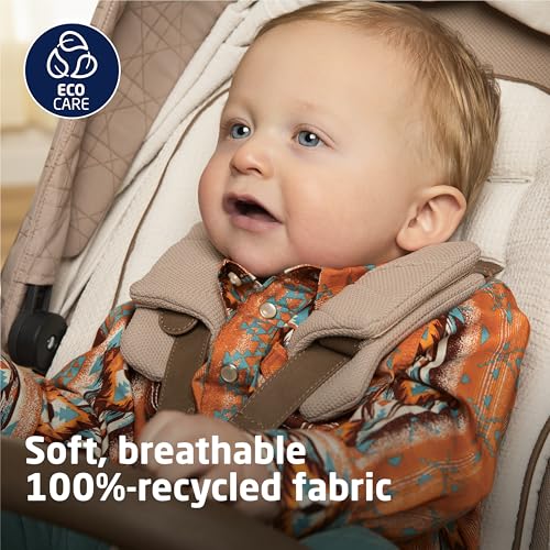 Image of Maxi-Cosi Tana 360 Rotating Modular Stroller, Stroller and Car Seat Combo Travel System, Natural Heritage