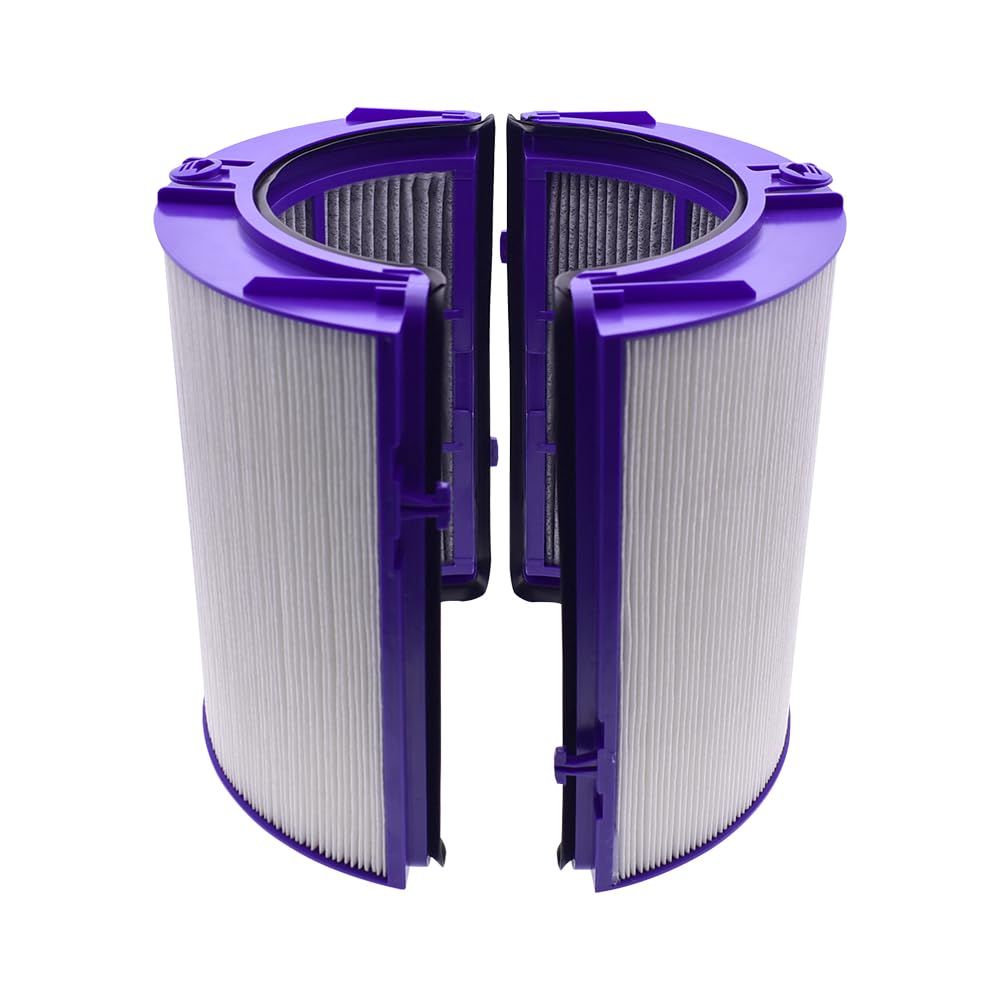 Combi Filtro HEPA e carbone compatibile con Dyson TP07 HP07 TP06 HP06 TP09 HP09 PH01 PH02 PH03 PH04 Purificatore d'aria Pure Hot Cool umidificatore (viola)