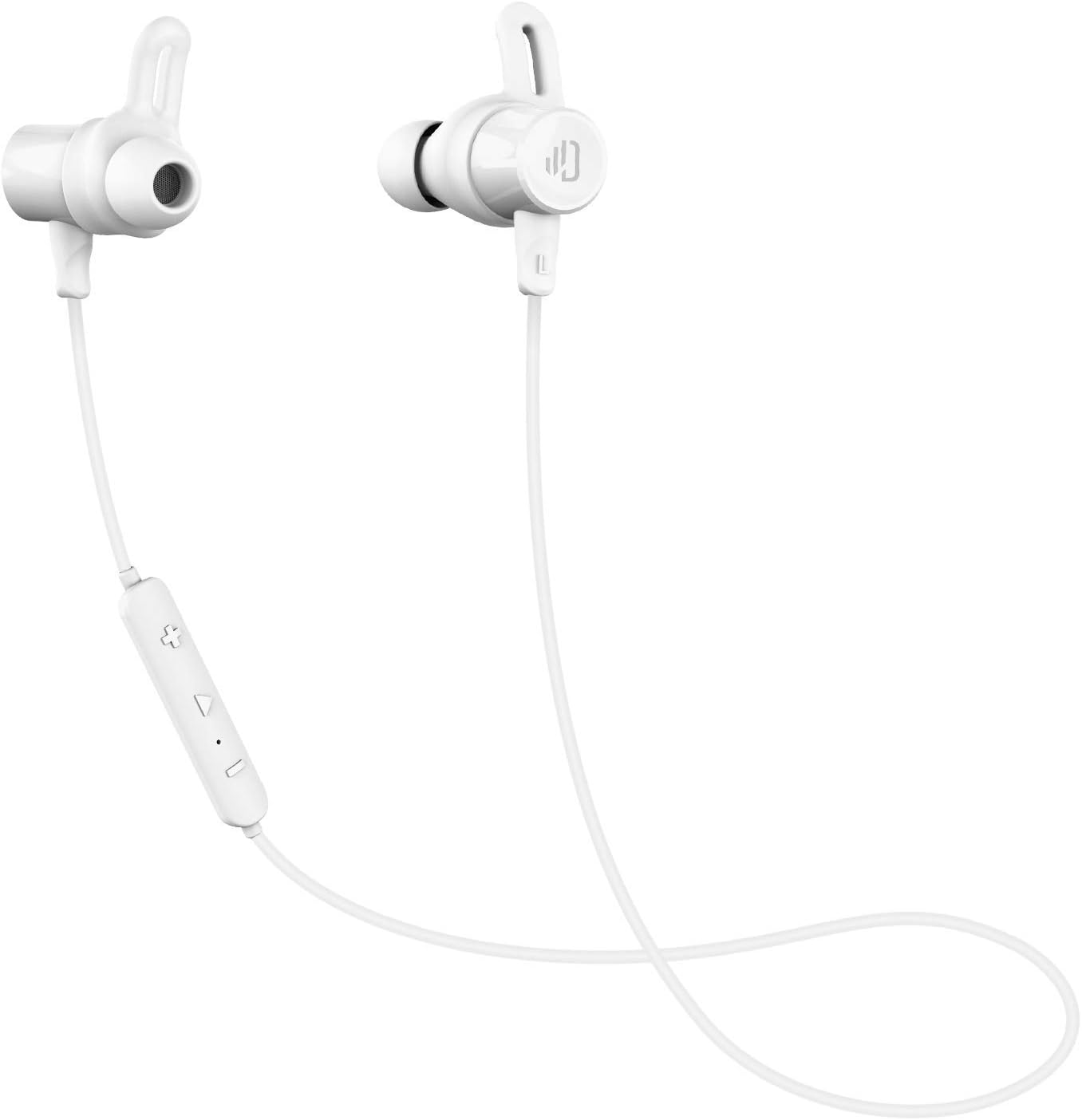 Dudios Bluetooth Headphones Magnetic Wireless Earbuds IPX7 Sweatproof Sports Earphones with Mic (CVC 6.0 Noise Cancelling, 8 Hours Music Time, aptx Stereo, Secure Fit & Lightweight)