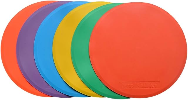 Eco Walker 25cm (10inch) Spot Markers Flat Field Cones