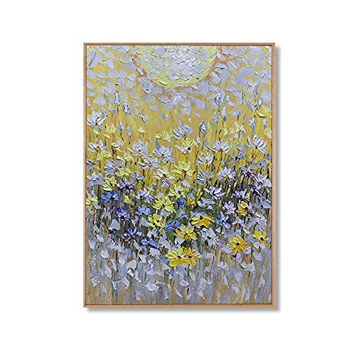 Tableau Peinture Huile Sur Toile Abstrait Cover