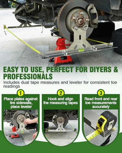 Toplamper Wheel Toe Alignment Tool Kit