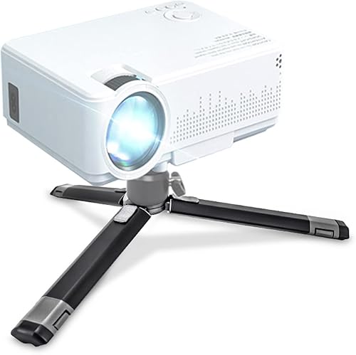 Miniatura 2 de Mini trípode extensible para cámara, mango de video portátil, palo para selfie, Vlog Travel Small Phone Trípode de escritorio, para proyector y