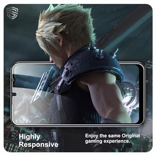 Image of Military-Grade Gorilla Tempered Glass For Redmi A2 Plus, A2, A1, 10A, 9 Active, 9i, 9i Sport, 9C, 9A, 9A Sport and Poco C31 (6.52 Inch) With Installation Kit | Black