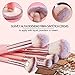 Makeup Brushes, MAANGE 20Pcs Makeup Brush Set Premium Synthetic Foundation Face Powder Blush Concealers Make Up Brushes Sets with Gift Box（Pink)