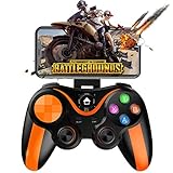 Mobile Gamepad Controller, Megadream Key Mapping Gaming Joysticks Trigger for PUBG/Call of Duty & More Shooting Fighting Racing Game, for 4-6 inch Samsung Galaxy HTC LG etc. Android Phone Tablet