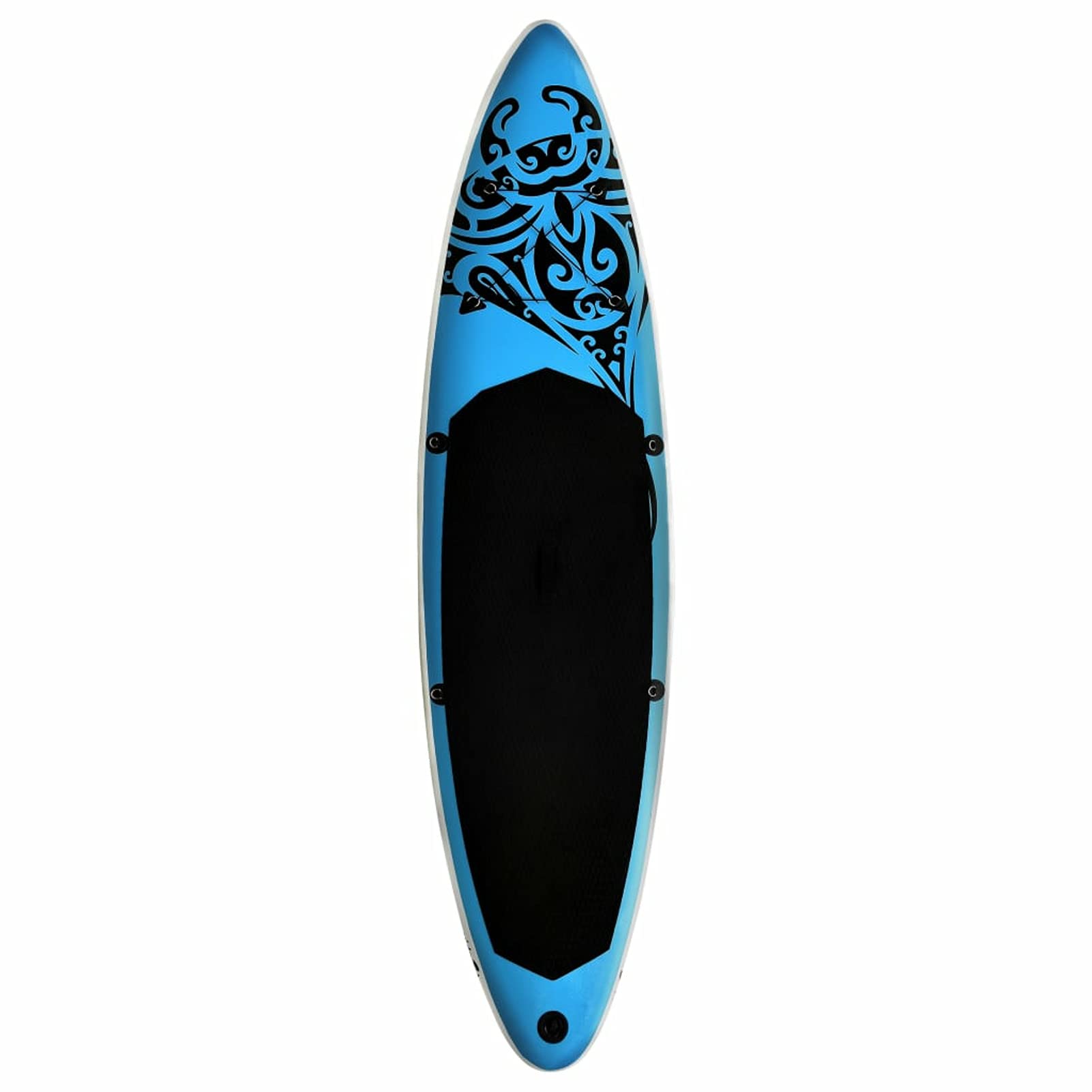 Zestaw nadmuchiwanej deski do wiosłowania, deska surfingowa, deska surfingowa, nadmuchiwana deska surfingowa, padelboard, padelsurfing, deska do paddleboardingu, niebieska 305 x 76 x 15 cm