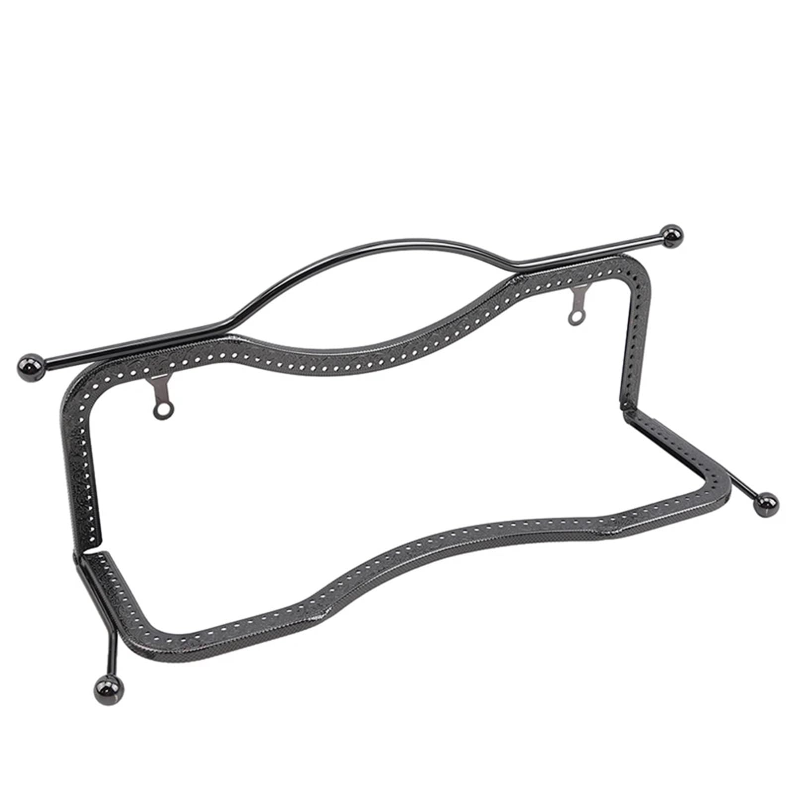 Cadre de sac à main lot de 2 armatures métalliques vintage pour anses maroquinerie