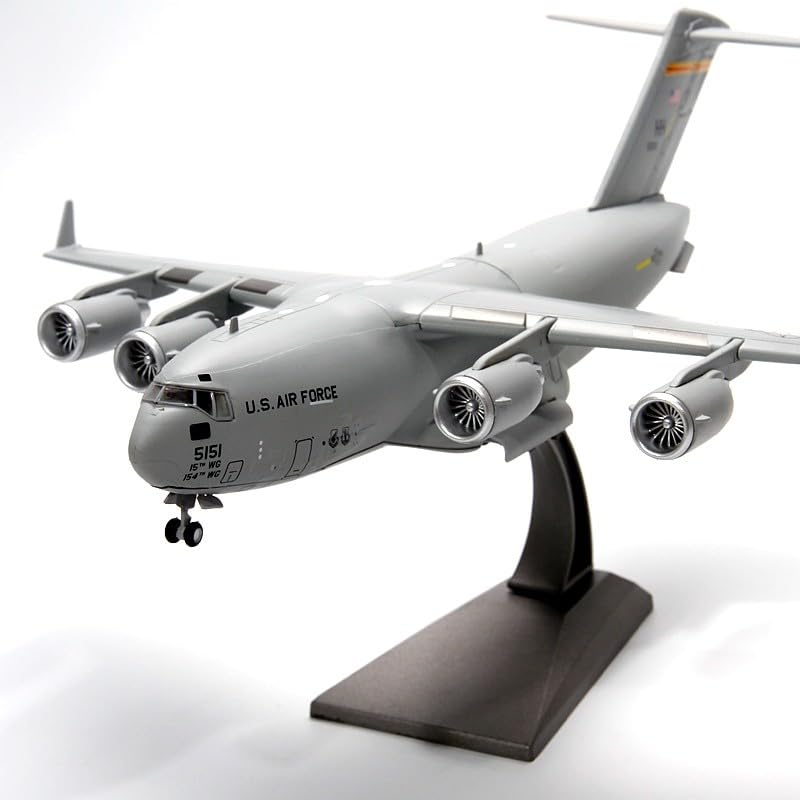 AirModels C-17 Globemaster III - USAF Diecast Aircraft Model 1/200 Scale Plane Toy Collectable Gift