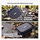 UGREEN Kameratasche Schutzhülle für DJI OSMO Action 5 Pro und Zubehör Wasserdichtes und stoßfestes Hardcase tragbare Reisetasche Aufbewahrungstasche Kompatibel mit DJI Action 3/4/5 Pro (Schwarz)