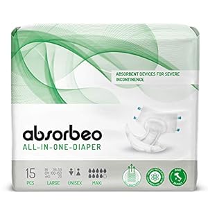 Maxi luierbroekje – Absorberende apparaten voor ernstige incontinentie, Unisex, maat L (15 stuks per verpakking)