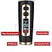 Otstar Professional Dog Grooming kit, 3 Speed Rechargeable Cordless Dog Clippers Low Noise Low Vibration, LED Screen Indicate Power/Lubricating/Cleaning