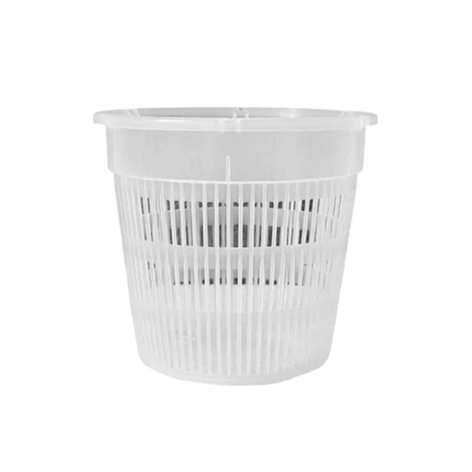 RUWLFE 5PCS 11/14/16/19cm Mesh Pot Root Control Transparent Flowerpot For Flower Breathable Growth Container Drainage Hole Orchid for Succulents, Houseplants(11cm)