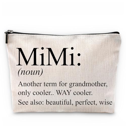Sufamb Gigi Grandma Makeup Bag - Gigi Gifts for Grandma's Birthday or Mother's Day