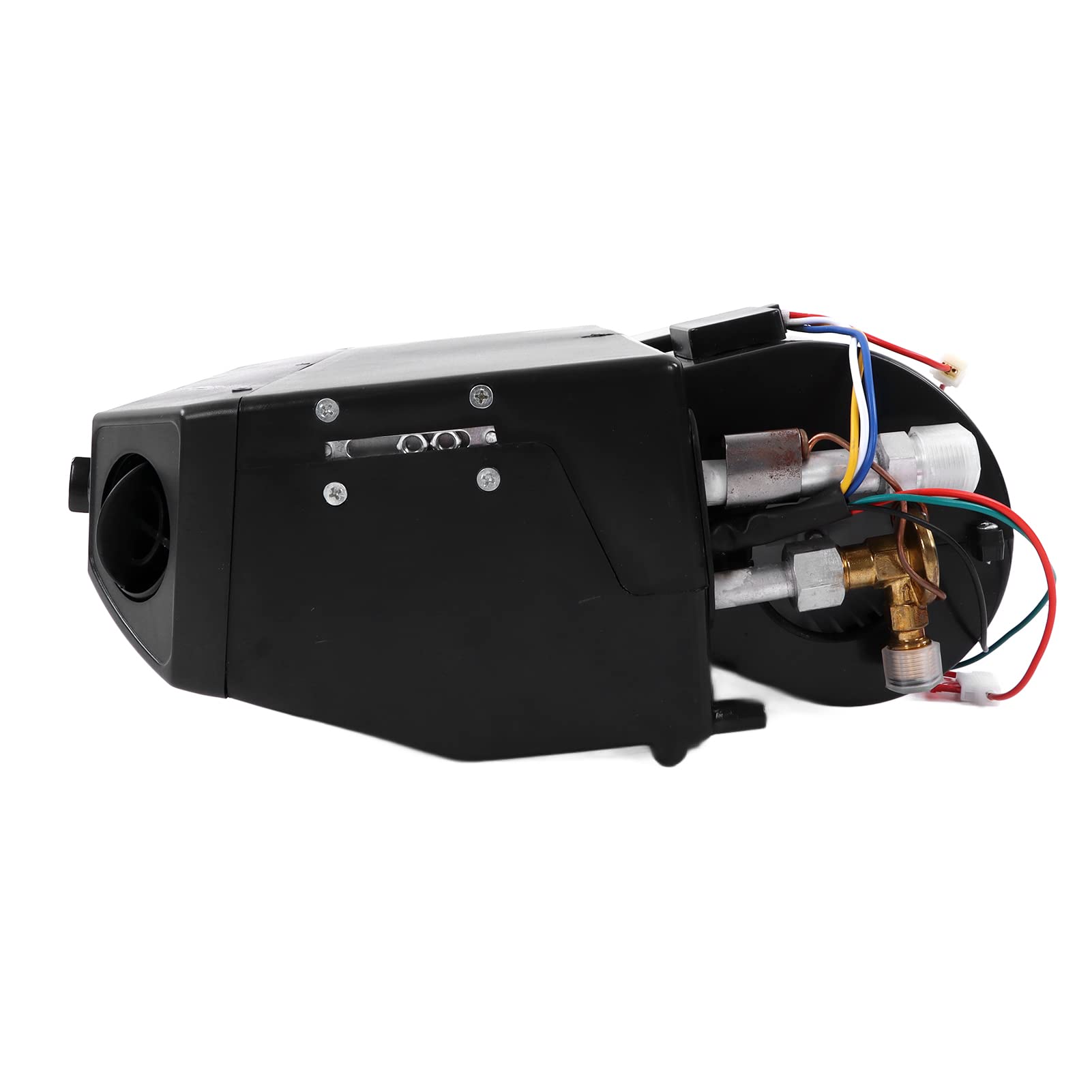 Evaporador De Aire Acondicionado 12V Universal Para Bajo Tablero Con Flujo De Aire De 3 Velocidades Y Conexiones De Manguera Ideal Para Autos Clásicos Y Maquinaria Pesada