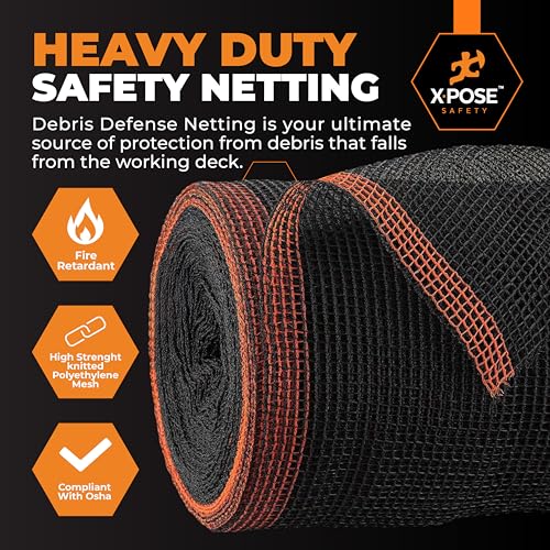 Image of Xpose Safety Construction Safety Netting