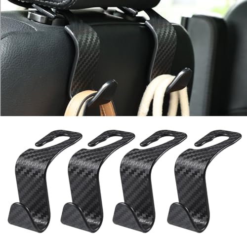 EDINGM 100PCS Car Seat Headrest Hooks, Purse Holder