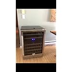 BODEGA 24 Inch Wine Cooler,56 Bottle Wine Refrigerator Dual Zone, Built-In and Freestanding Wine Fridge,with Quick and Silent Cooling System for Red, Rose and Sparkling Wines,Stylish Look - Image 7