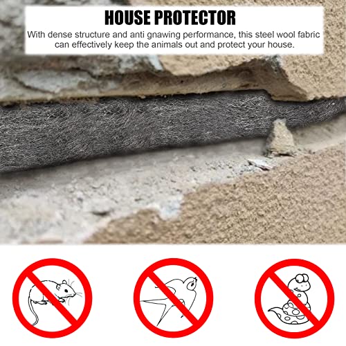 Smaringrobot STEEL WOOL FILL FABRIC 2Pack Steel Wool Mice Control thumb #5