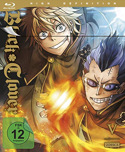 Black Clover Blu-ray 5 para completar tu colección con los episodios 40 a 51 4