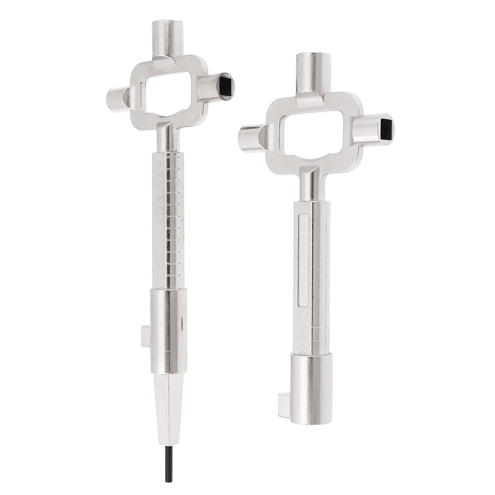 Briny River 2Pcs Multi Purpose Cylinder Gauge Cam Turner Spindle Car Repair Tool Car Door Spindle Turner