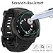EZCO Compatible with Garmin Instinct Screen Protector (4-Pack), Waterproof Tempered Glass Screen Protector Cover Saver for Instinct Smart Watch [Scratch Resist] [Anti-Bubble]