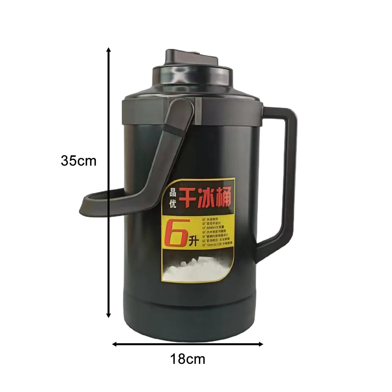 Secchiello per ghiaccio Per secco Thermo Pot che offre portabilità con funzioni di sicurezza per qualsiasi evento all'aperto e esigenza di catering