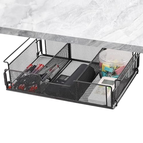 Generisch KIX6GXPBRGG7C5KV2 Untertischschublade Metallgitter Organizer