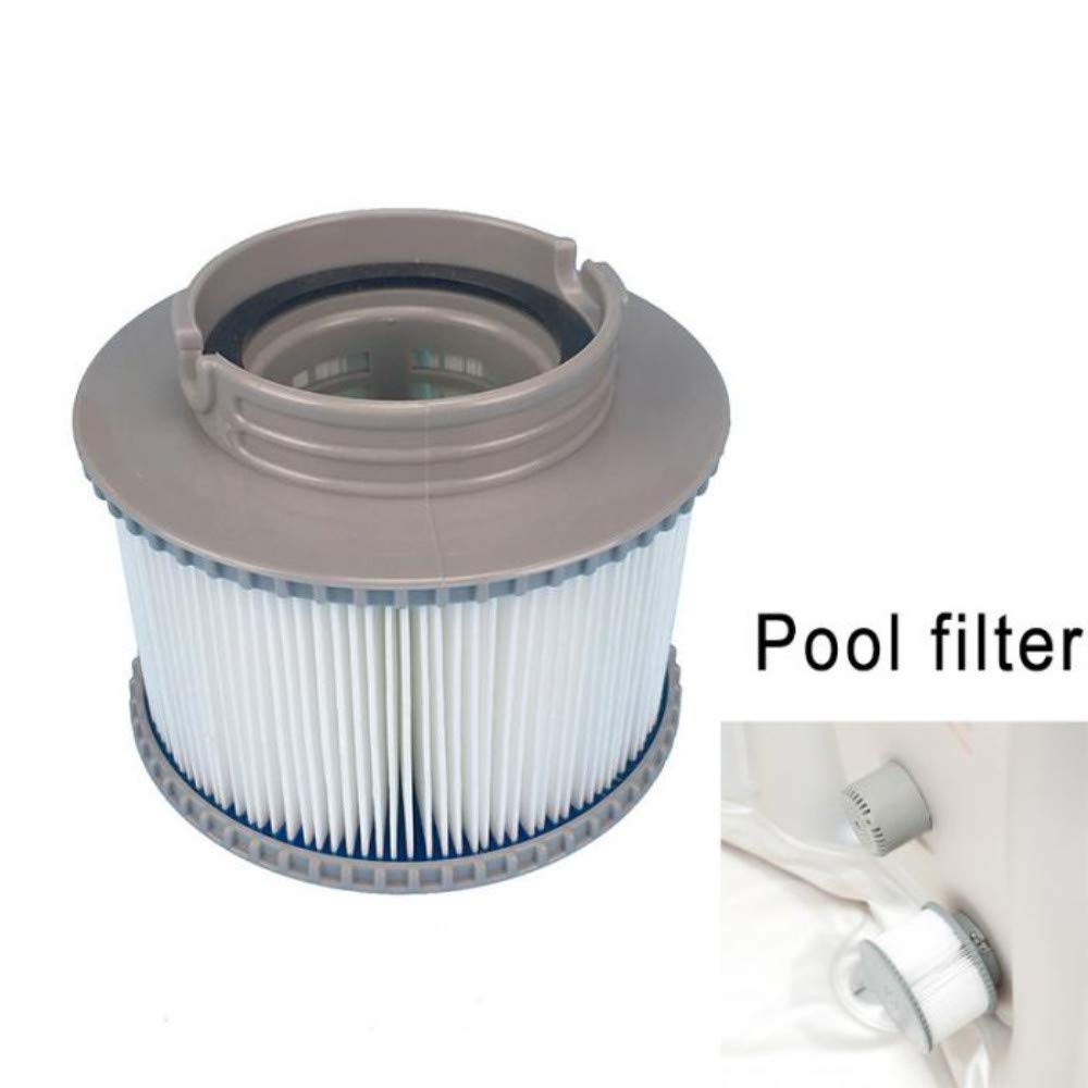 Filtro de 2/3/4x para Todos Los Modelos de Bañeras Y Piscinas, 4 piezas