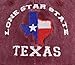 Texas Flag Hats for Men Women, Texas Gifts and Souvenirs, Adjustable TX Lone Star State Map Shape Baseball Cap, Christmas Birthday Gifts for Dad Mom Burgundy