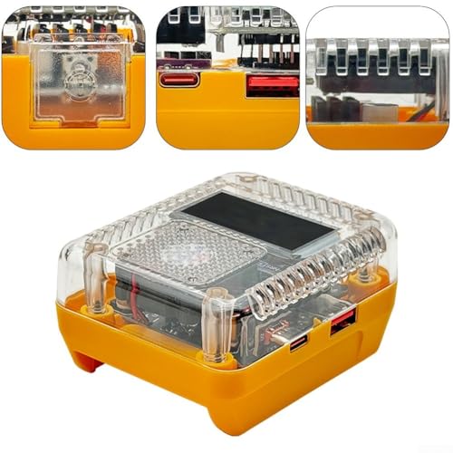 Adaptador de batería con pantalla digital que optimiza la carga rápida 2